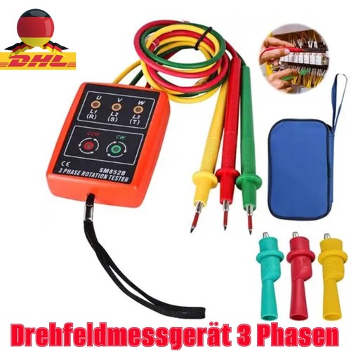 Drehfeldmessgerät phasen - drehfeldmessgerät, 3-phasen