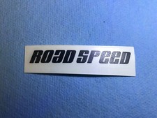 "Road Speed" Decal