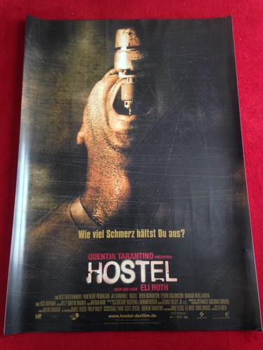 Hostel kinoplakat poster - hostel,