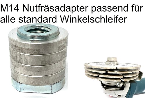 M14 nutfräsadapter für - m14,