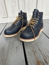 Red Wing Shoes, 10 D, Farbe Glattleder Blau, 08882, 6“ Moc, selten