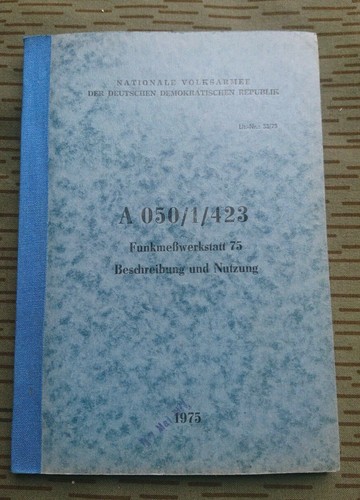 Nva dienstvorschrift - dienstvorschrift, a