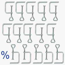 Laubsägezwinge Tischklemme 50mm Laubsägebrettchenzwinge 1-20Stk Schraub klemme