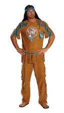 Neu! Winnetou Indianer Kostüm 3tlg Stirnband Gr 58 Karneval~Fasching~Motto 