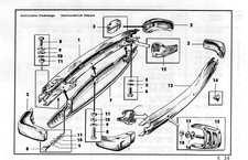Stoßstange vorn Trabant 601 Original DDR