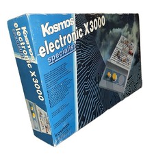 Vintage Kosmos Electronic X3000 Specialist Experimentierkasten Germany retro rar