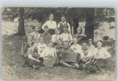Gruppe wandervögel mit - gruppe,