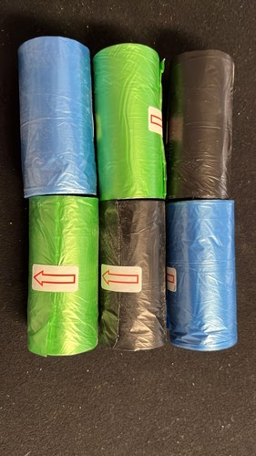 Hundekotbeutel 6x15 stück - 6x15,