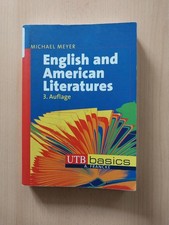 English and American Literatures. UTB basics von Michael Meyer 3.Auflage 