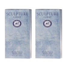 Nikos Sculpture Homme - EDT Eau de Toilette 100ml - 2x