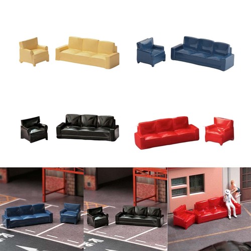 Puppenhaus sofa couch - 2x, puppenhaus-sofa-couch