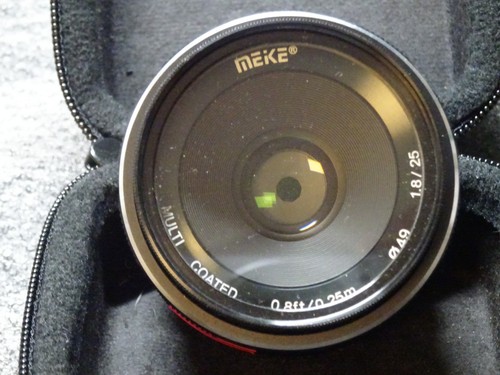 Objektiv meike 25mm 8 - meike, f/1.8