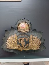 Sehr altes gesticktes Mützenabzeichen General Staatspolizei Guardia Civil Chile