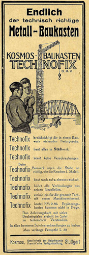 Anzeige reklame 1926 kosmos - 1926:,