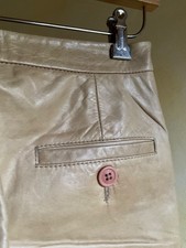 Lederhose Closed beige Damen