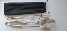 Grillbesteck Grill-Kochutensilien Werkzeugset Zubehör Campinggrill 3-teilig