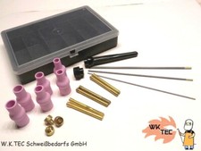 WIG- Set (Ersatzteilkaste) Gaslinse Ausf.  AL22 / AW42 passend Fronius ;Castolin