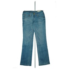 PEPE JEANS Banji Damen straight fit stretch Hose knack Po W26 L30 hell blau NEU 