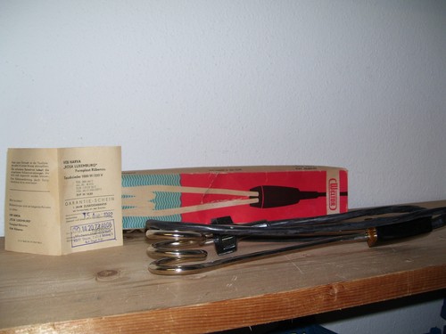 Tauchsieder weltor 1000w - tauchsieder, veb