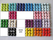 40 Holzlinsen, Linsenperlen