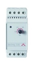 DEVI Thermostat 230V 16A 5-45°C Klemmbefestigung Wechsler - DEVIREG330
