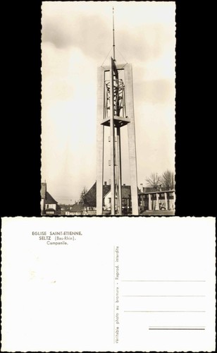 Cpa selz elsaß - selz, bas