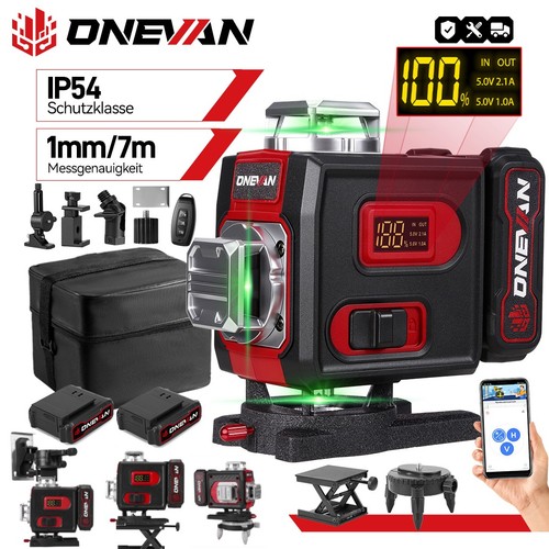 Onevan line laser level - 4d, 16