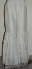 Indianer kleid halb weiß - kleid,