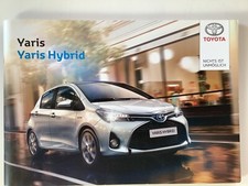 Prospekt Toyota Yaris und Yaris Hybrid 08/2014 mit Preisliste