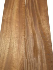 2x Mahagoni Holz Brett