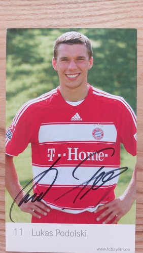 Lukas podolski signiert - --, --