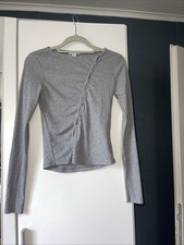 Amisu Graues Longsleeve Gr. XS