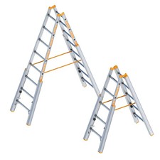 Layher Treppenstehleiter Topic 1061 Stehleiter Treppenhaus Leiter Gelände Treppe