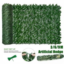 3m/9m Künstliche Efeu Hecke