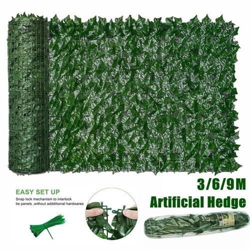 Künstliche efeu hecke - künstliche,