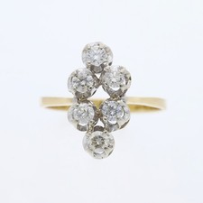 Ring Brillanten Diamanten 0,60