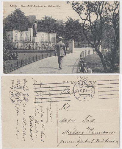 Kiel denkmal 1915 - kiel, marine