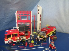 4819 5363 70557 Feuerwehr Station Rüstwagen Truck v Figuren  Playmobil 6989