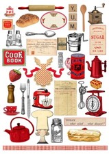 Ausschneidebogen-Bastelpapier-