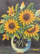 Gouache auf Papier links