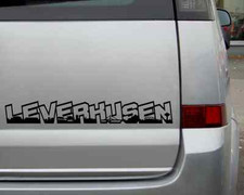 Aufkleber Leverkusen
