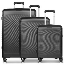Picard Vienna 4-Rollen Trolley Set 3 tlg. mit Dehnfalte #PCD-012348 (black)