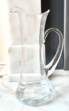 ORIGINAL GUNTHER LAMBERT JUGENDSTIL KRUG KRISTALLGAS 1 LITER HANDMADE EDEL