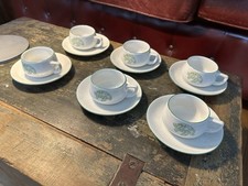 Thomas Germany - 6x Tassen - Espressotassen mit Untertassen - gut -