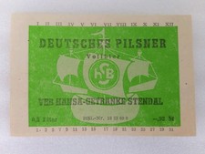 Neu - 1x altes DDR Etikett -