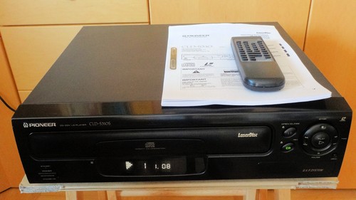 Laserdisc player pioneer - laserdisc-player,