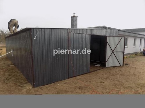 Blechgarage 6x15x3,5m