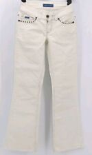 Cord Hose Arizona Bootcut Jeans Weiß Damen Gr. 34/ XS/26/28 (Bund 34 cm) Cotton