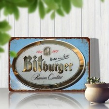 Blechschild bitburger bier - bitburger,