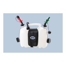 Hünersdorff Doppelkanister PROFI 6+3 L HD-PE natur mit Satteltasche +